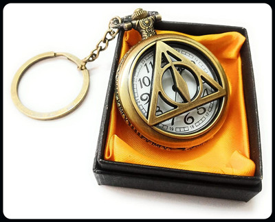 gtrp Keychain-Antique Metallic Famous Harry Potter watch Key Chain