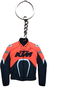 JNV Racing Bike Jacket Keychain Compatible With KTM Bike (Pack of 1) Key Chain