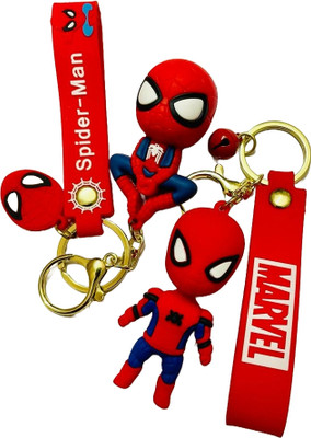 GKM Spider Man premium quality combo set keychain with hook Key Chain