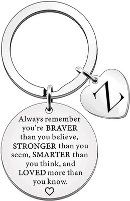 Artisans Crafted Personalised Gifts for Girls Boys Birthday Christmas Gift (Z) Key Chain