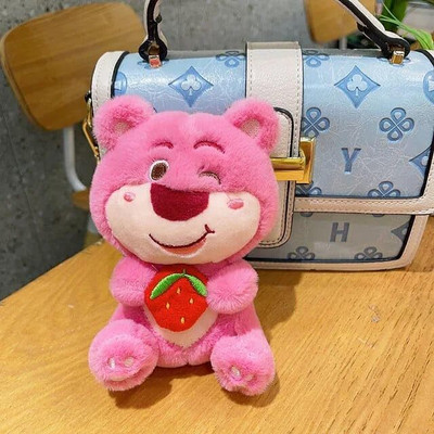 Tera13 Teddy Bear Keychain, Cute Teddy Soft Plush Keychain for Girls Key Chain