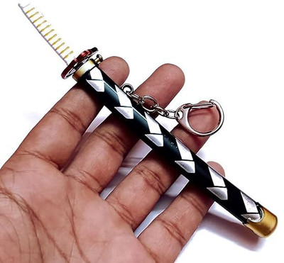 gtrp Katana Keychain with Push Button | Cool Anime Keychain 054 Key Chain