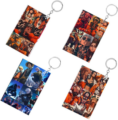 Shivify Unique Anime Series Printed Keychain Key Chain