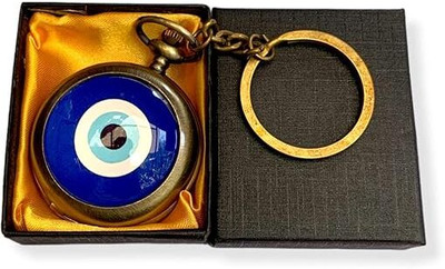 GKM Evil Eye Najarbattu stylish pocket watch keychain for boys/girls Key Chain