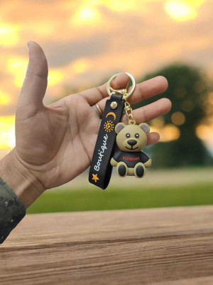 YuNiesto Appealing & Lightweight 3D Rubber Keyring Key Chain