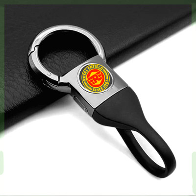 Sbb Novelty Zinc Alloy Fob Heavy Duty Keychain For All 1901 Bike Model Round Shape Key Chain