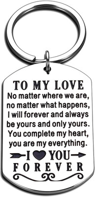 Dattatreya Collection To My Love Keyrings Customized Gift Key Chain