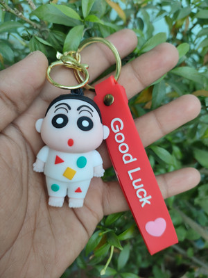 Niztech Shinchan Night Suit Strap Keychain Keyrings Creative Cool Cute Key Chain