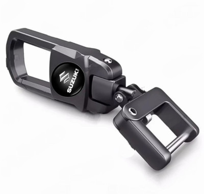 Sbb Novelty Black Fob Key Heavy Duty Keychain for all S-u-z-u-k-i Model Car Key Chain Key Chain