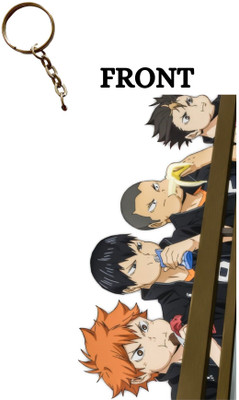 Hariyaali Enterprises LLP Haikyu! KARASUNO TEAM STRESSED OUT Key Chain