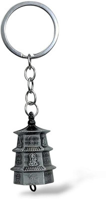 Meeko.com Guardian Bell For Bike Car Keys Protection Gifting Good Luck Tibetan Keychain Key Chain