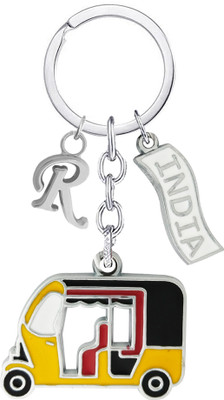 KYP Fashion Auto Alphabet R Shape Random Color Pendant Driver Gift For Father Husband Key Chain