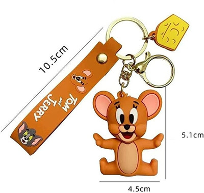 KeyChain Hub Tom and Jerry keychain keyring Pack of1 Key Chain