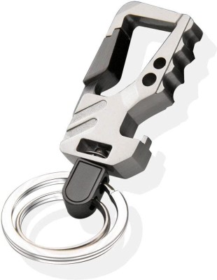 CONTACTS COKEY-Gun Metal Silver- Pack of 01 Key Chain