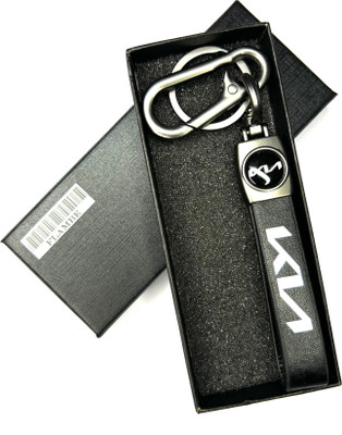 FLAMBE Kia Car Leather Belt Keychain Key Chain
