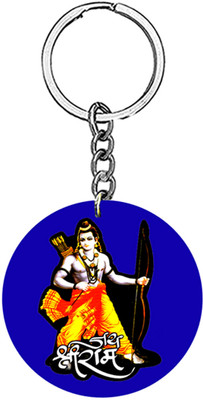 AFH Lord Ram Jay Shree Ram printed Keychain for Men and Women Key Chain