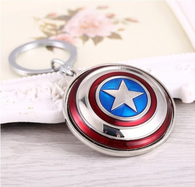 Aadil Khan Captain America Shield Key Chain