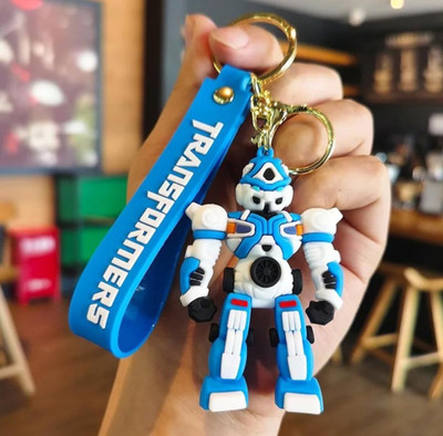 ambe Robot 3D Silicone Keychain with |Keyring & Key Chain Key Chain