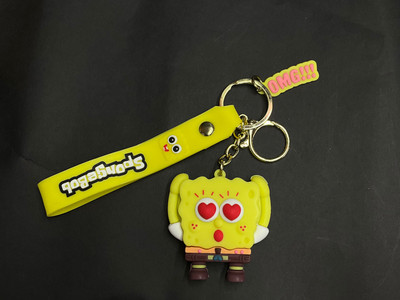 sky enterprises Cute 3D SpongeBob keychain pack 1 Key Chain