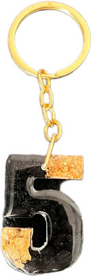 BLESSINGS Number 5 Resin Key Chain