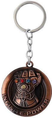 MAG BEE Avengers Infinity War Thanos Hand Gauntlet Metal /Key Ring-kC819 Key Chain