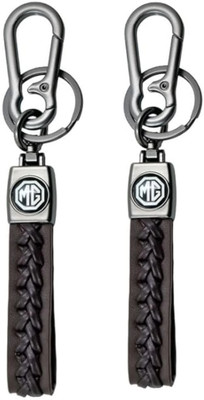 MAG BEE Styling Car Keychain/Keyring Compatible with Morris Garages Combo Pack of 2 Car Key Chain