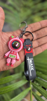 unimind SuperHero Miniature 3D Silicone Rubber Keychain Key Chain