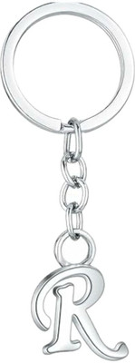 SHRI JI Stylish Letter Alphabet Key Ring Creative Charms Alphabet Initial (R) Key Chain