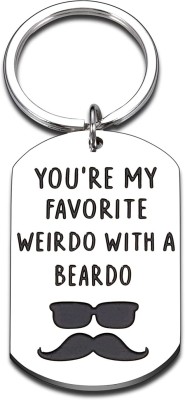 KiaNic You'R My Favorite Weirdo Keyring Perfect gift For Men And Women Key Chain