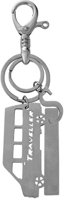 M Men Style Personalized Traveller With Alphabet S Keychain LCK029 Key Chain