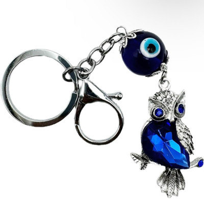 SHRI JI OWL Evil Eye Keychain buri nazar Evil Eye Keychain Key Chain