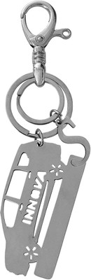Shiv Jagdamba Personalized Toyota Innova With Alphabet S Keychain LCKShiv028 Key Chain