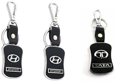 GSV Hundai,TATA logo Leather hook Keychain best quality keychain Key Chain
