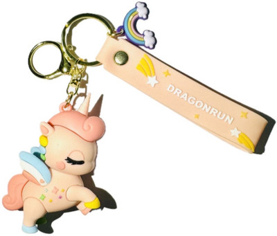 SRG Unicorn A rare horse Keychain with Strap Key Chain