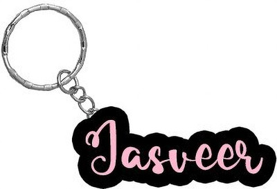 SY Gifts BPK Jasveer Name Keychain Key Chain