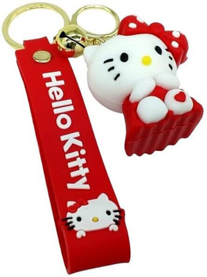 gtrp Cute Kitty 3D | Keyring & Quirky Bag Charm Hd 19-New36 Key Chain