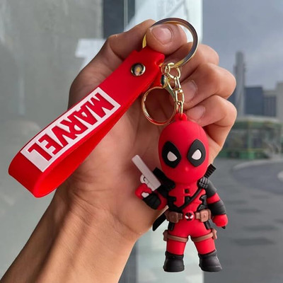gtrp Deadpool Perfect Cute Panda | Anime | Silicon 3d Rubber keychain Key Chain