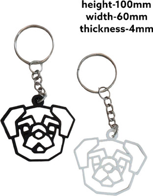 STONE X Dog-Shaped Key Chain Key Chain