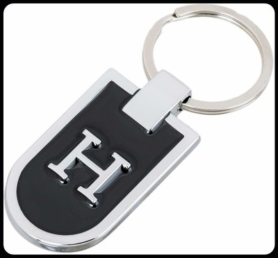 gtrp Trendy-H Letter Alphabet Metallic Key Chain Key Chain