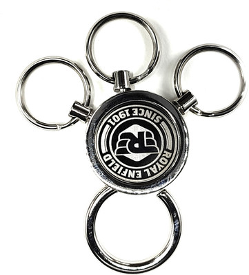 Jdp Novelty Unique Multiple Ring Keychain for Your Bikes. Key Chain