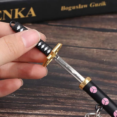 gtrp Katana Keychain with Push Button | Cool Anime Keychain 049 Key Chain