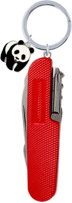KYP Fashion Multi-Tool Pocket Knife Bottle Opener Screwdriver Scissor Key Holder Panda Key Chain