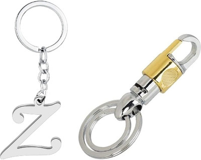 Mundkar Gold Hook & Alphabet -Z Key Chain