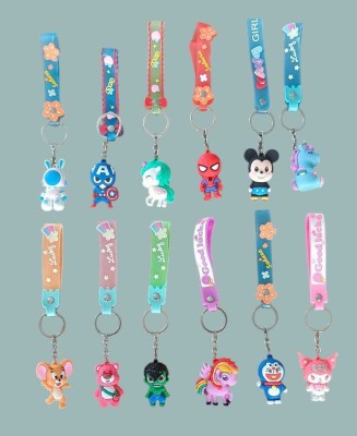 Dolphin52 12 MIX DESIGN Key Chain