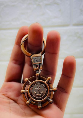 Jainjon Antique One Piece Metal Hook Keychain Key Chain