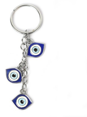 ZYZTA Evil Eye Design Keychain, Keyring for Men, Women, Cars, bikes, (D1)Pack of 1 Key Chain