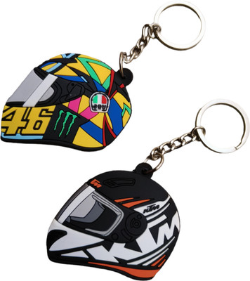 JNV Helmet Keychain Compatible With KTM | Bullet | Yamaha | TVS | Honda | Bajaj Bike Key Chain