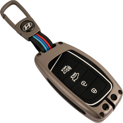 WINKEY Metal zinc Alloy Key Cover Compatible 4 Button Smart Key Button Smart Key Key Chain
