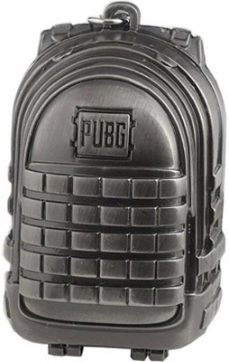 GKCH keychain-Pubg Battleground Backpack Matt Black Metal Key Chain