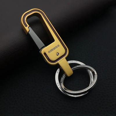 Elegant Lifestyle Luxury Car Key Holder Fashion Waist Buckle, Stainless Steel Car Accessories Gift Key Chain